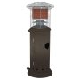 Alva Short Stand Gas Patio Heater 1.25M - Hammertone