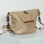 Puffer MINI Handbag - Metallic Gold