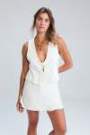 Cali Wrap Skirt - White - M-l