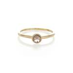 Cognac Diamond Ring