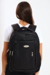 Powerland Laptop Backpack Or School Bag With Multiple Compartments Black Large