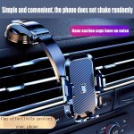 1PC Universal Car Phone Holder With Suction Cup Anti-shake Nano Suction Cups 360 Foldable Bracket Noise-free Dashboard Mount Ver