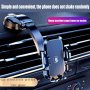 1PC Universal Car Phone Holder With Suction Cup Anti-shake Nano Suction Cups 360 Foldable Bracket Noise-free Dashboard Mount Vertical And Horizontal Adjustable Stand