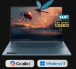 Lenovo Yoga PRO7 14ASP10 14.5" 3K 2944X1840 Oled Teal Amd RYZEN_AI_9_365 32GB Soldered LPDDR5X-8000 1TB SSD M.2