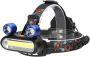 USB Rechargeable LED Headlamp With Cob Lamp And Magnet Waterproof