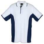 Two-tone Golfer Mens - 2XL White navy
