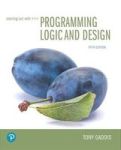 Starting Out With Programming Logic And Design Paperback 5TH Edition