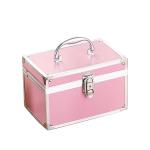 Portable Nail Technician Train Case - 030 - Pink