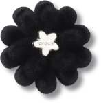 Black Velvet Flower 1 Jibbitz - Multi Osfa