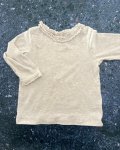 H&m Grey Melange Long Sleeve T Shirt 4 6M