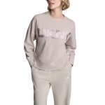 Logo Pullover Sweater -oat