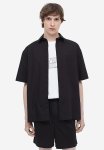 Relaxed Fit Mesh Shorts - Black