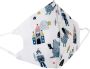 Top 1 Kids 3PLY 3D Face Protective Mask - 4-10 Years Old - Soldier & Dinosaur