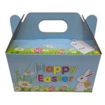Happy Easter Box Blue 20CM