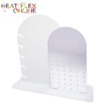 Jewellery Stand Silver And Opal White 3MM