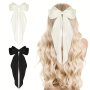 Big Bow Hair Clips With Streamer For Girls Party Hair Accessories