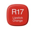 Copic Pro. Marker R17 Lpstck Orng
