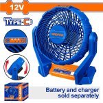 12V Cordless Fan 175MM Solo Unit WLF1507