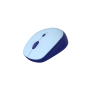 Wireless Optical Mouse -2.4GHZ 1600DPI 4 Buttons Silent Click – MW210 – Blue