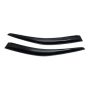 Windshield Guards Suitable For Opel Kadett T Series - Matt Black - Set