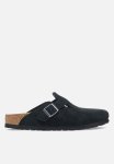Birkenstock Boston Suede Narrow - Black