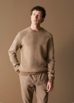 Merino Textured Stitch Crew