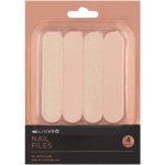Clicks 4 Piece Nailfiles Rose Gold