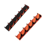 6-ROD Rack Wall Mount Fishing Rod Holders Vertical Sturdy Space