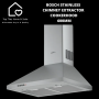 Bosch Series 2 - Stainless Chimney Extractor Cookerhood - 60CM