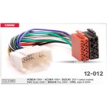 12-012 Honda Suzuki Fiat Opel Nissan Iso Harness For Car Radio Plug And Play