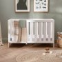 Silver Cross Bromley Convertible Cot Bed-white