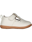 White T-bar Shoes - 1 White