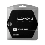 Savage Black 1.27 Tennis String Strung Set