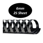 Binding Combs 6MM 100-PACK