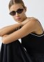 Slim Oval Sunglasses