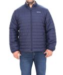 Mens Plain Puffer Jacket - 8XL Navy