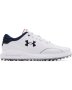 Men's Ua Draw Sport Spikeless Golf Shoes - White / 9.5