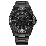 Brycen Eco-drive Black Stainless Steel Men's Watch