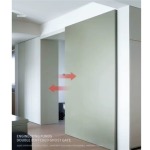 Concealed Sliding Door Track Set 1.2M Ghost Door System With Soft Closing Feature