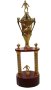 Fury 2-PILLAR 80CM Soccer Trophy