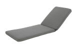 Reseat Pool Lounger Cushion 100% Recycled Anthracite 190CMX65CMX5CM