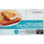Frozen Ciabatta Crumbed Hake Portions 400G