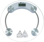 Electronic Personal Body Weight Bathroom Scale - Glass Digital Bathroom Weighing Scale