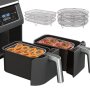 Upgrade Your Cooking With A 304 Stainless Steel Air Fryer Rack - Dishwasher Safe & Multi-layer Design