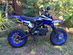 Kxd Dirt Bike Fairing Kit - Blue