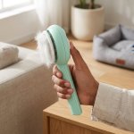 Flower Design Pet Hair Remover Comb