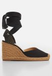 Georgina Espadrille Heel - Black