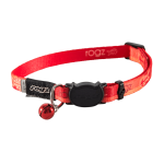 Rogz Kiddycat Collar - Orange Tango Fishbone Design
