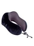CELLINI Accessories Roll-up Memory Foam Travel Pillow Black