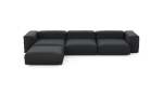 Four Module Chaise Sofa - Linen - Anthracite - 377CM X 241CM